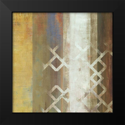 Pagenum II Black Modern Wood Framed Art Print by PI Studio