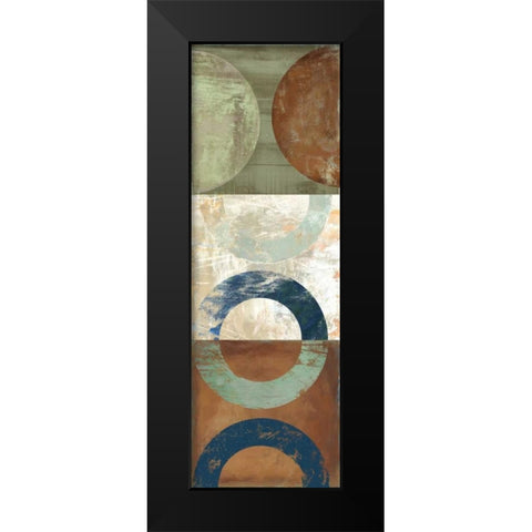 Hope to Taupe I Black Modern Wood Framed Art Print by PI Studio