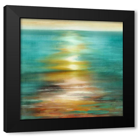 Under Brilliance Black Modern Wood Framed Art Print with Double Matting by PI Studio