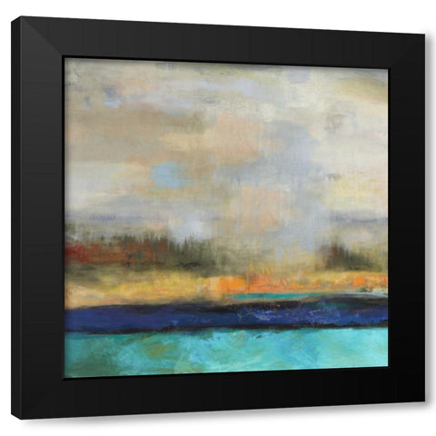 Affter a Storm Black Modern Wood Framed Art Print with Double Matting by PI Studio