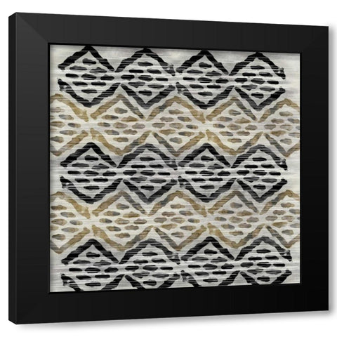 Loft II Black Modern Wood Framed Art Print with Double Matting by PI Studio