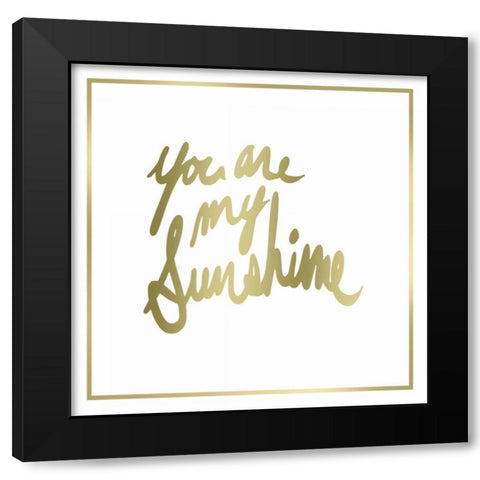 You are worth it all Border Black Modern Wood Framed Art Print with Double Matting by PI Studio
