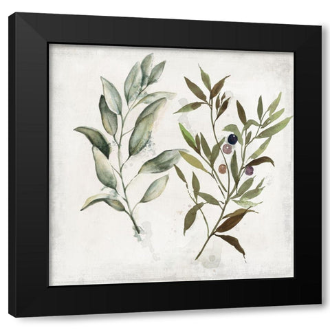 Italian Afternoon IV  Black Modern Wood Framed Art Print with Double Matting by PI Studio