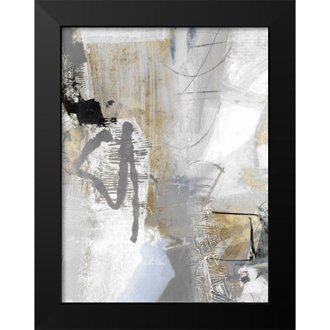 Chromatized II Black Modern Wood Framed Art Print by Piovan, Maurizio