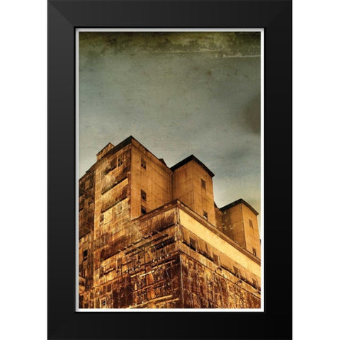Reflector II Black Modern Wood Framed Art Print by Normand, Pascal