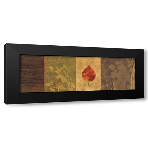 Singing Garden Black Modern Wood Framed Art Print by Pearce, Allison