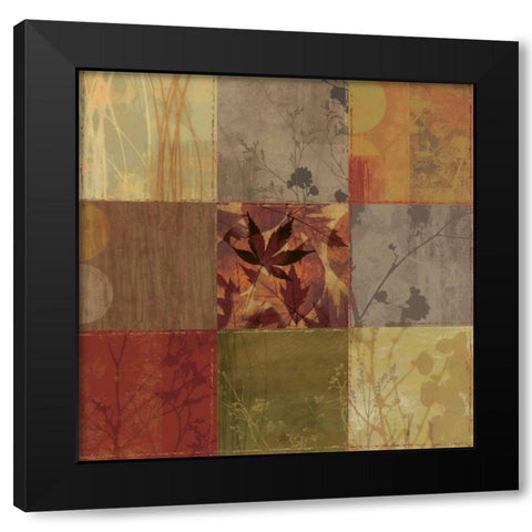 Botanical Reflections - Oversize Black Modern Wood Framed Art Print by Pearce, Allison