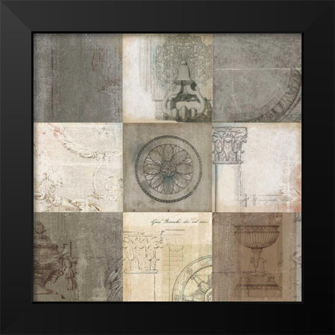 In Due Time - Oversize Black Modern Wood Framed Art Print by Pearce, Allison