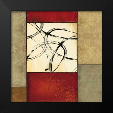 Joie de Vivre I Black Modern Wood Framed Art Print by Pearce, Allison