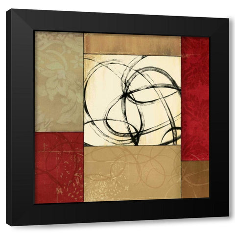 Joie de Vivre II Black Modern Wood Framed Art Print by Pearce, Allison