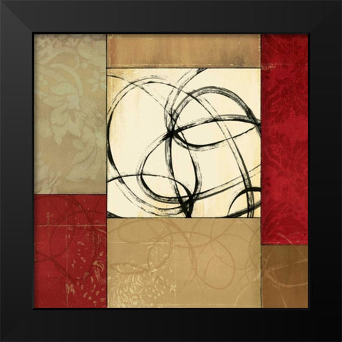 Joie de Vivre II Black Modern Wood Framed Art Print by Pearce, Allison