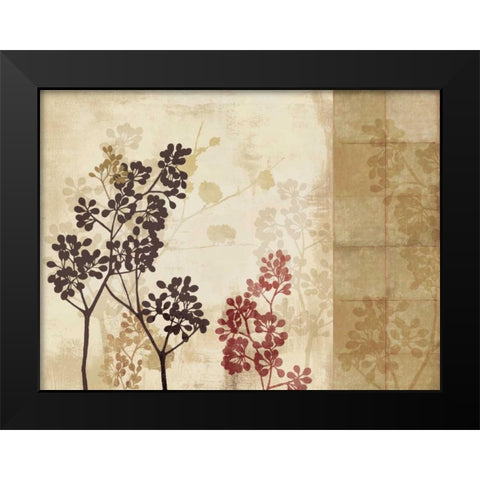 Blossoming II  Black Modern Wood Framed Art Print by Pearce, Allison