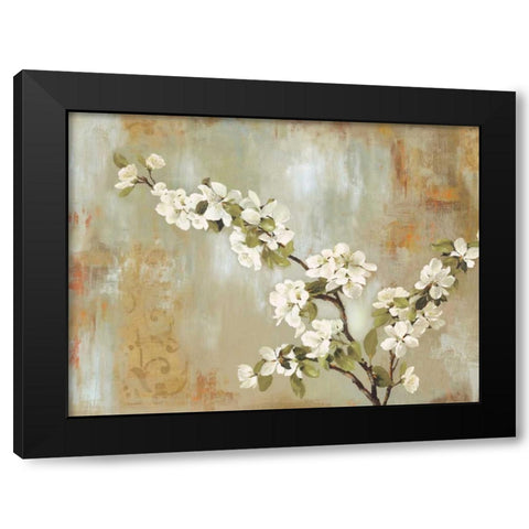 Blossoms in Bloom Black Modern Wood Framed Art Print with Double Matting by Pearce, Allison