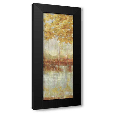 Reflections I Black Modern Wood Framed Art Print with Double Matting by Pearce, Allison