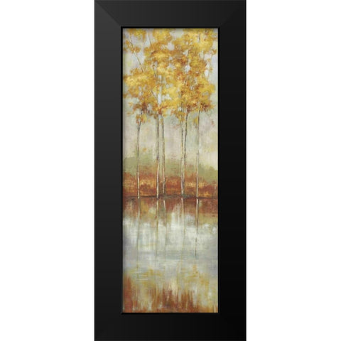 Reflections II Black Modern Wood Framed Art Print by Pearce, Allison