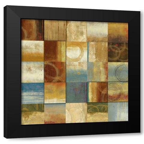 Connections I Black Modern Wood Framed Art Print by Pearce, Allison