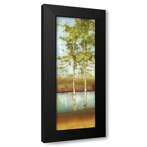 Swaying Along II Black Modern Wood Framed Art Print by Pearce, Allison