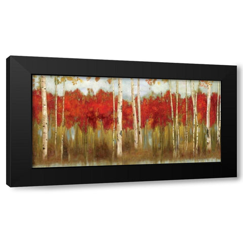 The Edge Black Modern Wood Framed Art Print with Double Matting by Pearce, Allison