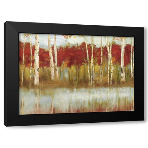 The Edge II Black Modern Wood Framed Art Print by Pearce, Allison