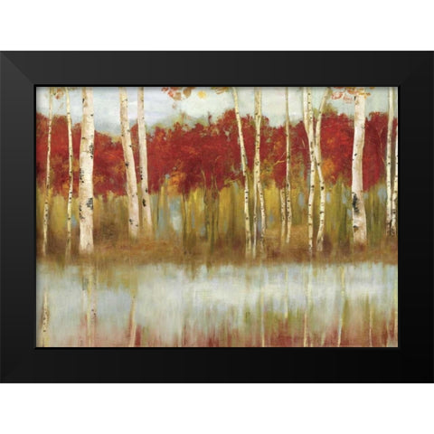 The Edge II Black Modern Wood Framed Art Print by Pearce, Allison