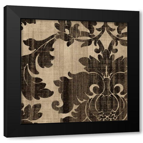 Chocolate I Black Modern Wood Framed Art Print with Double Matting by Pearce, Allison