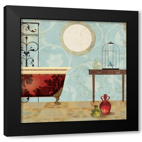 Chateau II Black Modern Wood Framed Art Print by Pearce, Allison