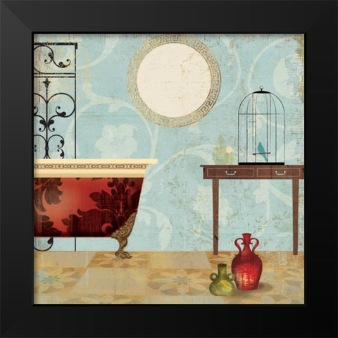 Chateau II Black Modern Wood Framed Art Print by Pearce, Allison