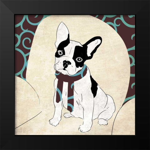 Charley Black Modern Wood Framed Art Print by Pearce, Allison