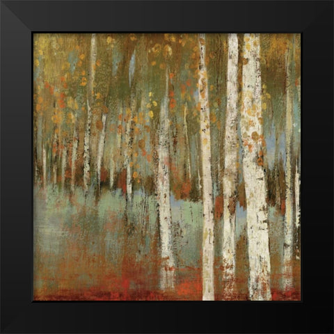 Along the Path I Black Modern Wood Framed Art Print by Pearce, Allison