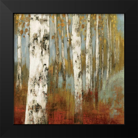 Along the Path II Black Modern Wood Framed Art Print by Pearce, Allison