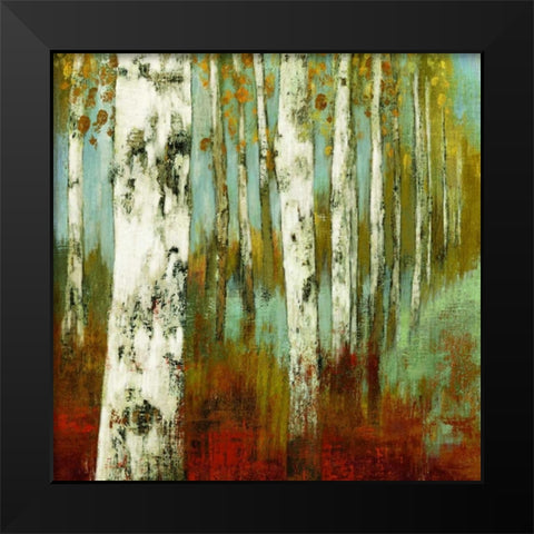 Along the Path II Black Modern Wood Framed Art Print by Pearce, Allison