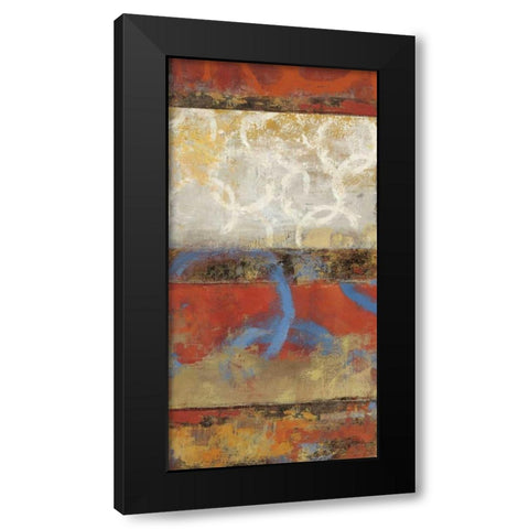 Converted I Black Modern Wood Framed Art Print with Double Matting by Pearce, Allison