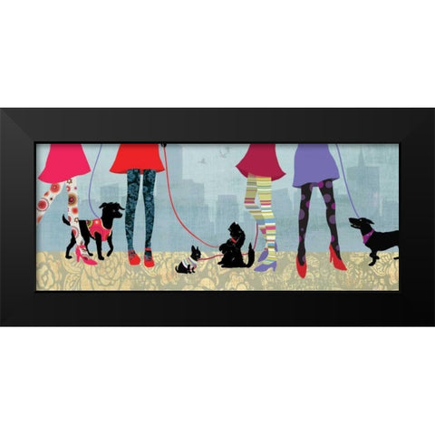 Quality Time II Black Modern Wood Framed Art Print by Pearce, Allison