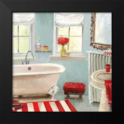 Tranquil Bath II - Mini Black Modern Wood Framed Art Print by Pearce, Allison