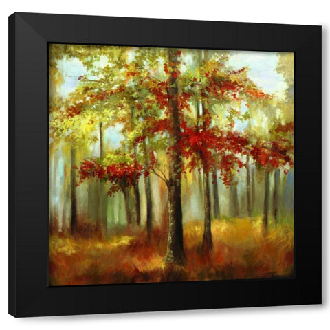 Soft Light Black Modern Wood Framed Art Print by Pearce, Allison