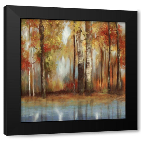 Soft Light - Oversize Black Modern Wood Framed Art Print by Pearce, Allison