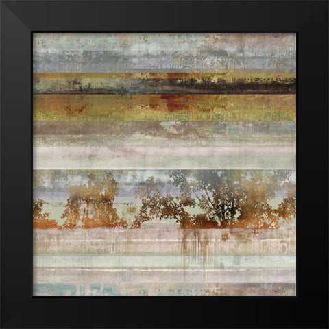 Inverse Memory II Black Modern Wood Framed Art Print by PI Galerie
