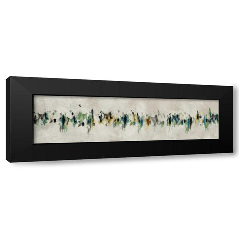 Light as Water Black Modern Wood Framed Art Print by PI Galerie