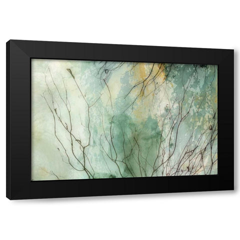 Branches II Black Modern Wood Framed Art Print by PI Galerie