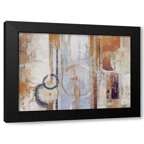 Modern Bouquet II Black Modern Wood Framed Art Print by PI Galerie