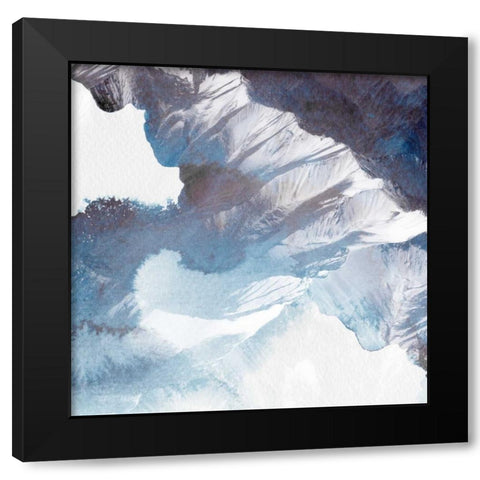 Blue Canyon  Black Modern Wood Framed Art Print by PI Galerie