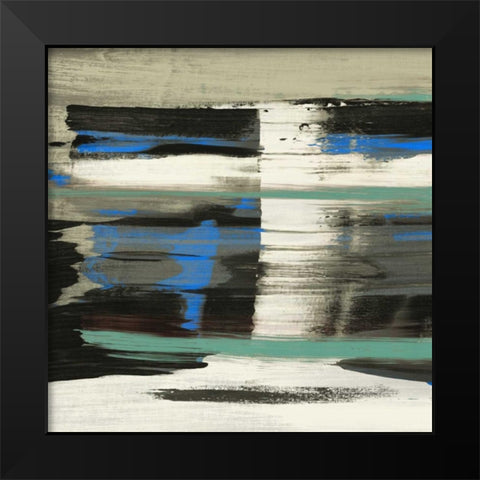 Squeeze III Black Modern Wood Framed Art Print by PI Galerie