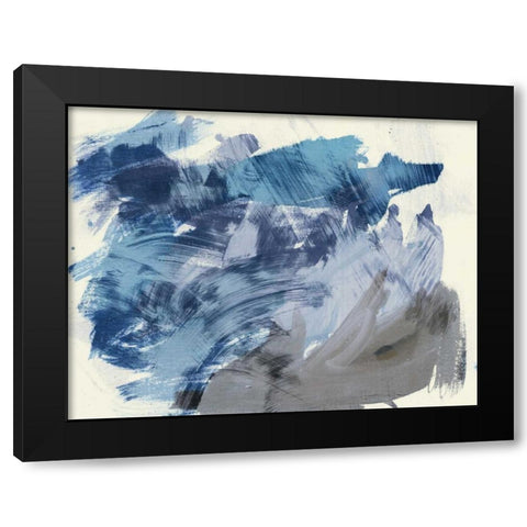 Stargazing Black Modern Wood Framed Art Print with Double Matting by PI Galerie