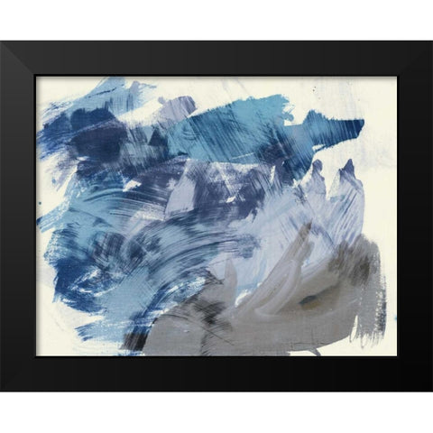 Stargazing Black Modern Wood Framed Art Print by PI Galerie