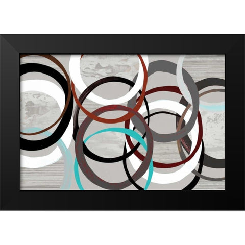 Alterior Motives I Black Modern Wood Framed Art Print by PI Galerie