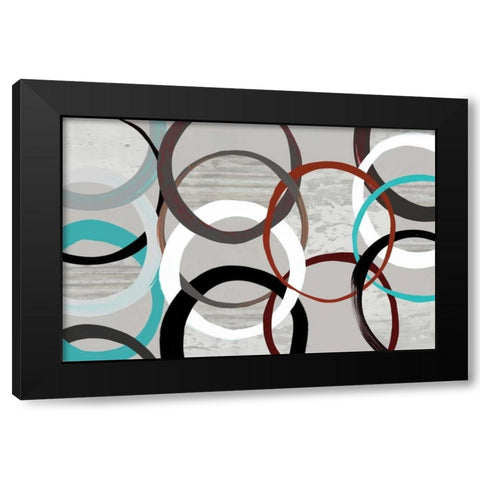 Alterior Motives II Black Modern Wood Framed Art Print by PI Galerie