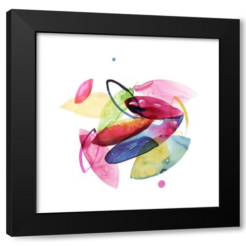 Swift II Black Modern Wood Framed Art Print by PI Galerie