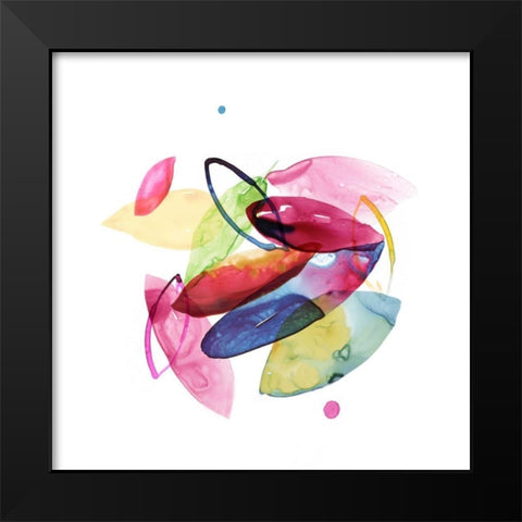 Swift II Black Modern Wood Framed Art Print by PI Galerie
