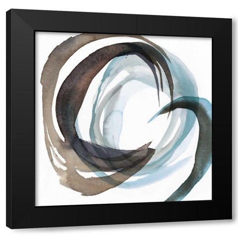 Overture I Black Modern Wood Framed Art Print by PI Galerie