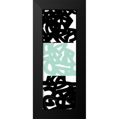 Tender Gesture I Black Modern Wood Framed Art Print by PI Galerie
